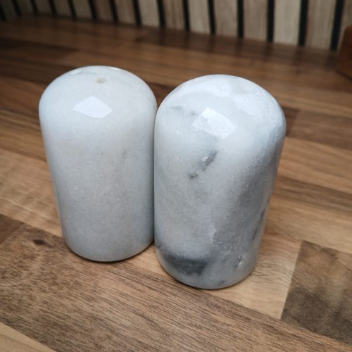 Vintage solid marble salt - solid,