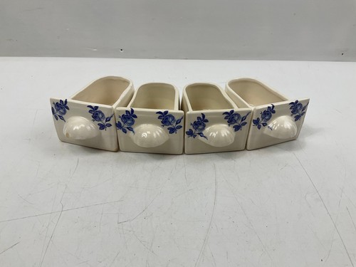 Vintage ceramic drawer pulls - ceramic,