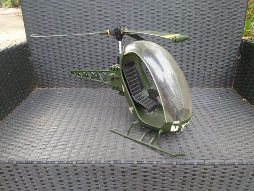 Vintage action man helicopter - action,