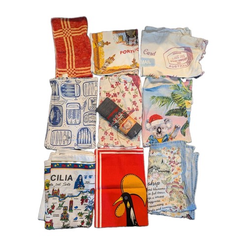 Tea towels bundle linen - linen, cotton