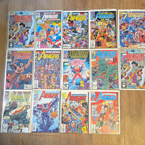 Marvel comics avengers - marvel, &