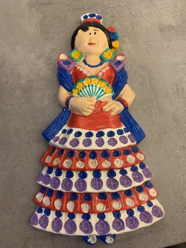 Spanish wall plaque flamenco - wall,