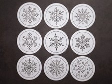 Stencil Sashiko Christmas