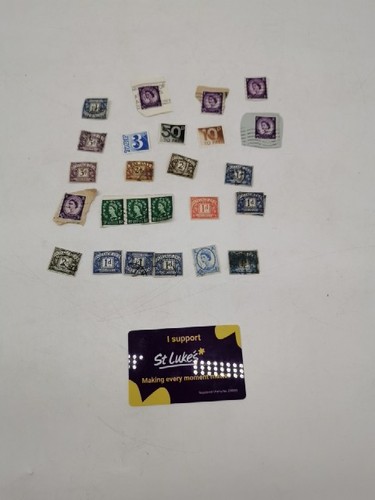 Vintage world postage - vintage, gb