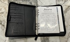 2012 black leather zipped
