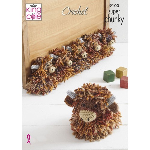 King cole highland cow door - king,