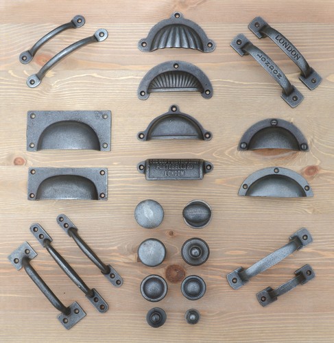 Cast iron chest drawer - iron, door