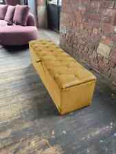 Mustard Gold Chesterfield