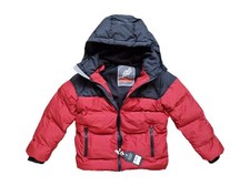 NEXT Puffer Jacket Red Black
