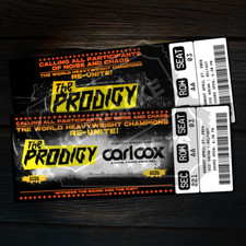 The Prodigy Mock Ticket UK Tour 2026 | Personalised Gift Reveal | Keepsake