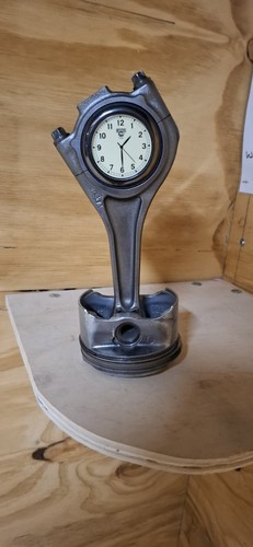 Car piston clock - piston,