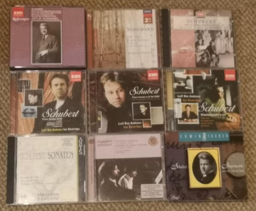 Schubert piano sonatas etc - piano,