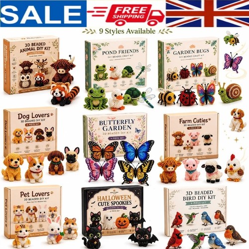 Tiny beaded animal diy - beaded,