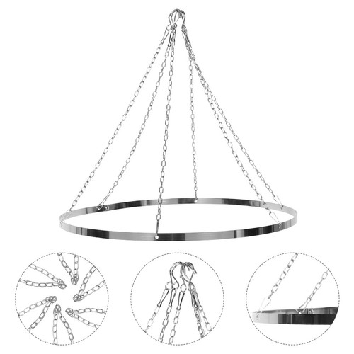 Stainless steel ceiling drapes - stainless,