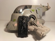 Vintage Star Wars Original 1980 Kenner Palitoy Boba Fett's Slave 1 Space Ship