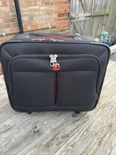 Wenger Swissgear 2 Wheels Suitcase Luggage Travel Bag Carry On Black