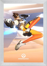 Tracer Framed Wall Art Poster