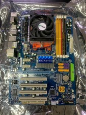 Motherboard GIGABYTE GA-M720-US3 AM2 4x DDR2 3x Pcie ATX 4x PCI +CPU/RAM Bundle