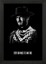 clint eastwood Framed Wall Art