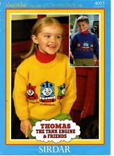 Sirdar Thomas the Tank Engine 4053 jumper 20-28"  knitting pattern