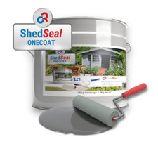 Shed Roof Repair Paint Grey