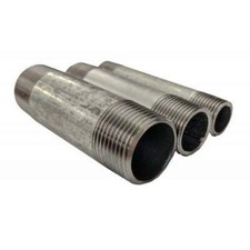 Galvanised steel pipe to - galvanised, up