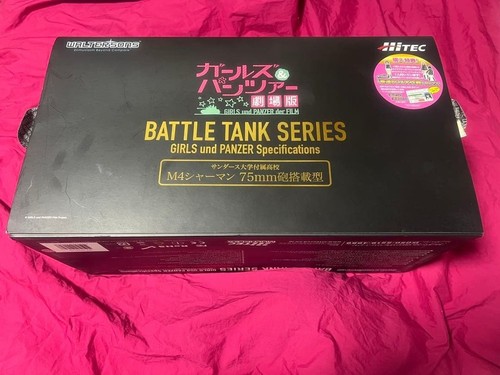 Girls und panzer tank m4 - girls, rc