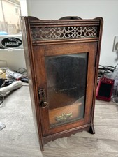 Antique Oak Smokers Cabinet