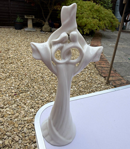 Circle love white porcelain - of,