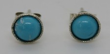 Sterling silver turquoise - silver,