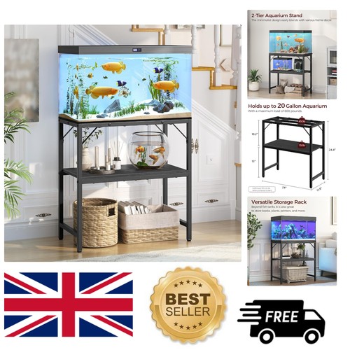 Sturdy tier fish tank - 2-tier,