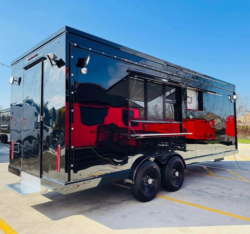 Mobile food trailer catering - mobile,