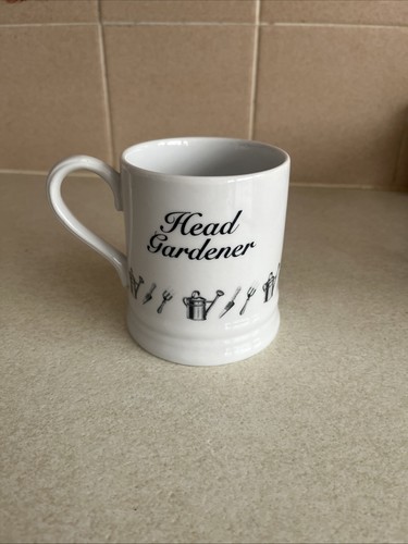 White head gardner mug - gardner, ceramic
