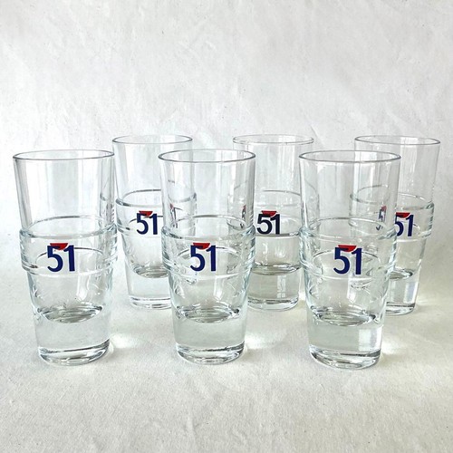 Pastis vintage glass 6 - 51,