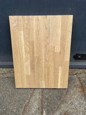 Solid Oak Worktop Off cut - 300 x 390 x 28mm - Wood -Timber