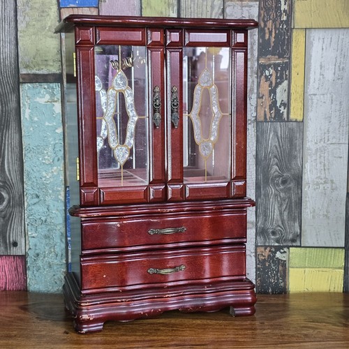 Large vintage dark brown - dark,