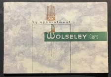 WOLSELEY CARS Sales Brochure c1936 #MOP 33144  WASP Hornet FOURTEEN Super Six++