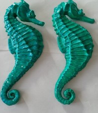 Seahorse Wall Bathroom Garden