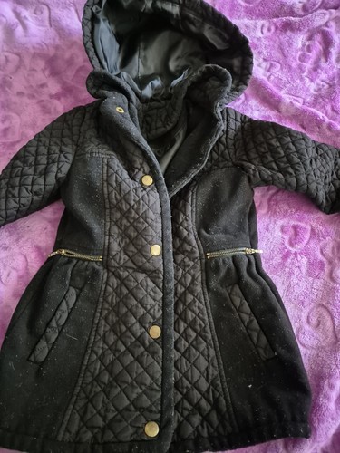 Girls black coat - girls,
