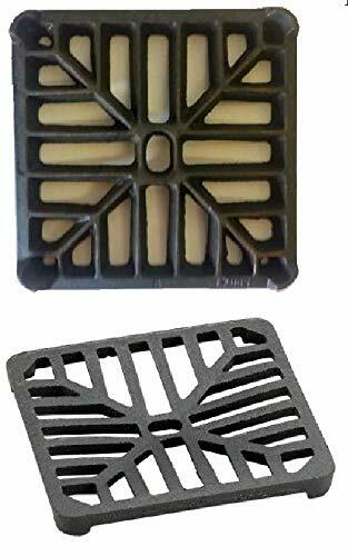 Square cast iron - 6",