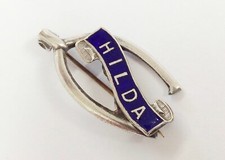Antique silver plated enamel - antique,