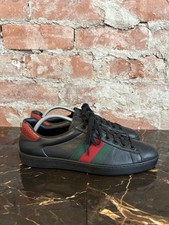 Gucci ace leather mens shoes