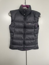 Rab Women’s Neutrino Down Black Bodywarmer Puffer Vest Gilet Pertex Size UK 8