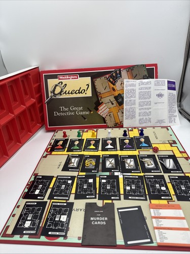 Waddingtons cluedo board game - waddingtons,