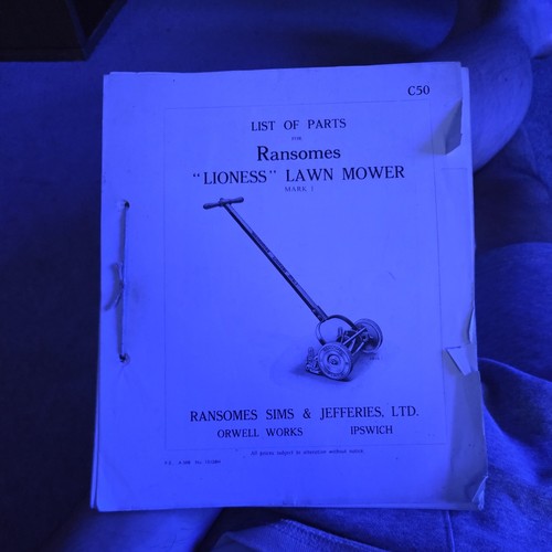 Ransomes lioness lawn - mk,