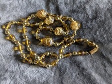 Golden Vintage Murano glass