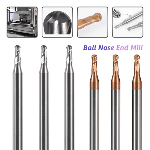 Flute ball nose end mill - 2,