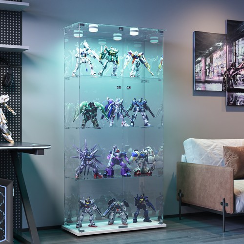 Glass display cabinet with - cabinet,