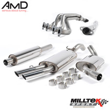 Milltek Mk2 Golf GTi 8V Exhaust System Full Exhaust with Manifold MCXVW203
