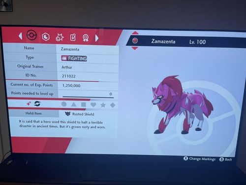 Shiny zamazenta pokemon sword - shiny,